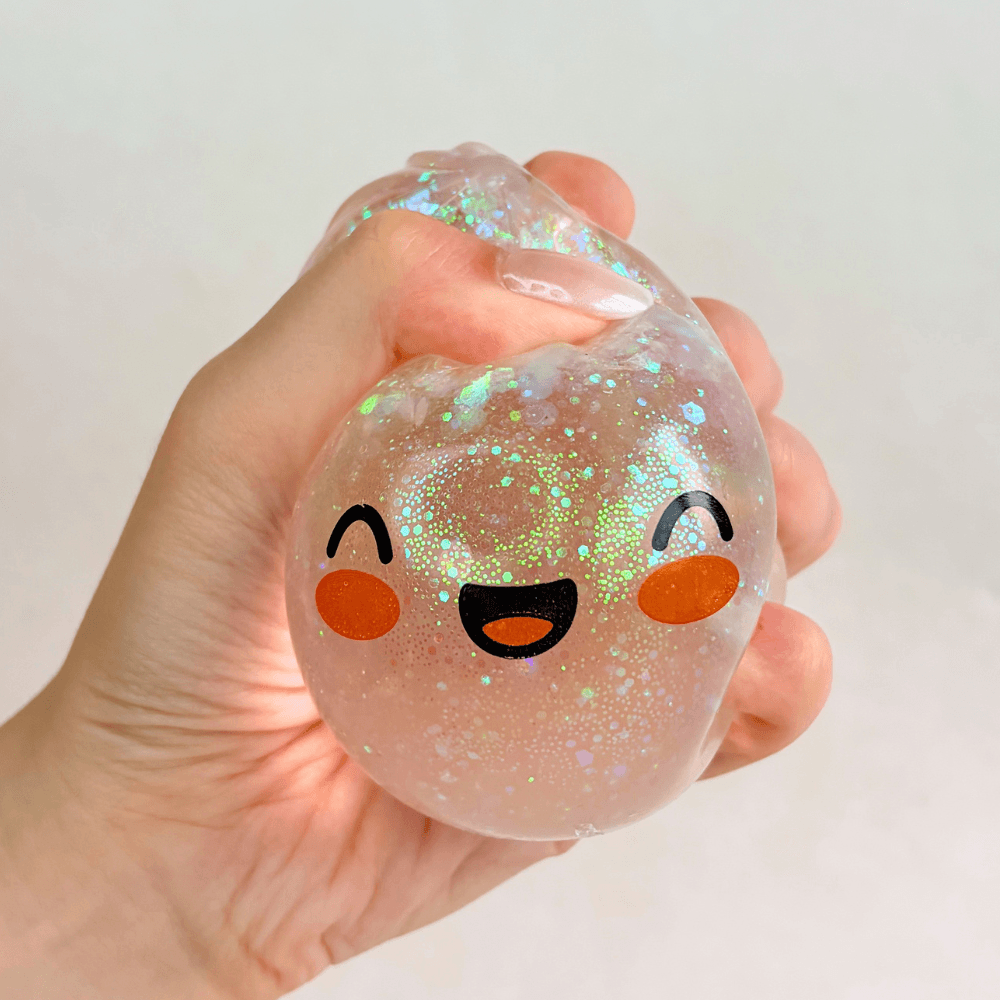 Glitter Mystery Color Dumpling - Stress Relief Fidget Toy