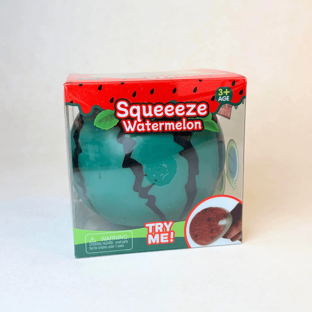 5" Watermelon Squishy - Jumbo Sensory Stress Ball