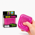 Glitter Nice Cube Slow Rise Sensory Squishy Toy