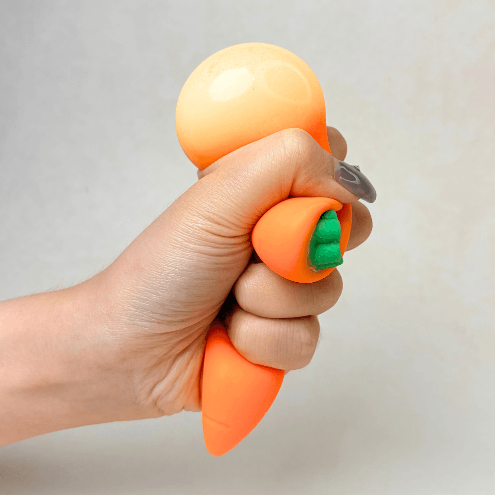 Squish and Stress Carrot