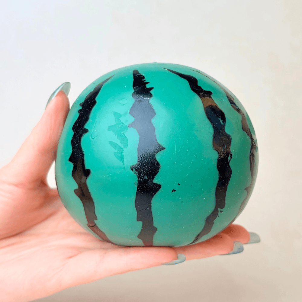 5" Watermelon Squishy - Jumbo Sensory Stress Ball