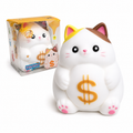 Money Cat Squishy Stress Relief Toy