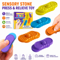 Sensory Stress Stones Slider Fidget Toy