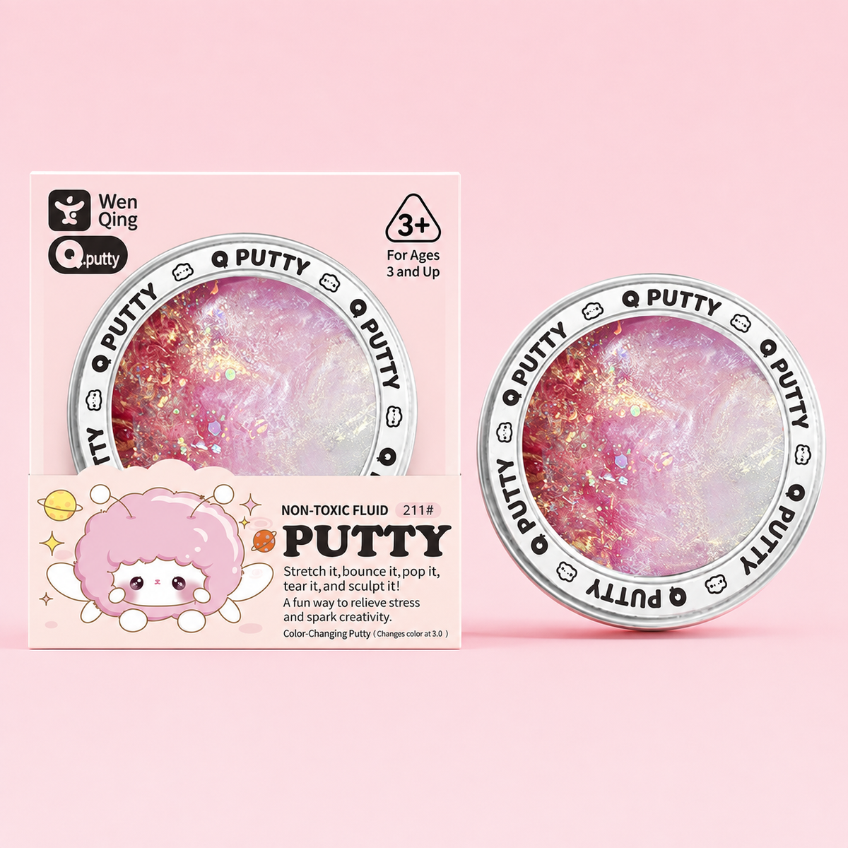 Crystal Clear Stress Relief Putty