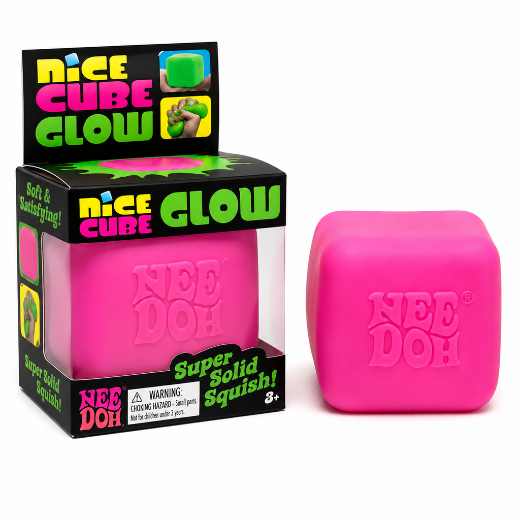 Glow in the Dark Nice Cube Squishy Toy