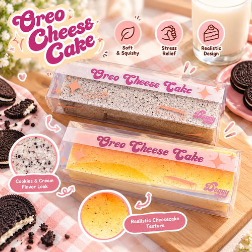 Cheesecake Squishy Toy