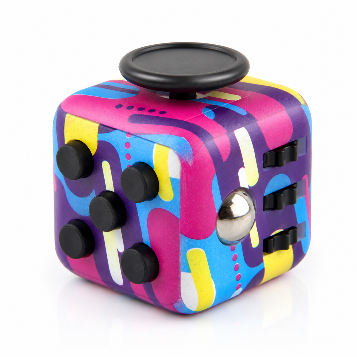 Multi-Function Fidget Cube Sensory Toy