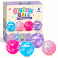 Slow Rise Ribbon Ball Squishy 4pcs Set