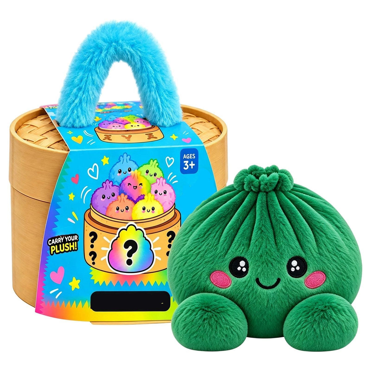 Assorted Color Plush Dumpling