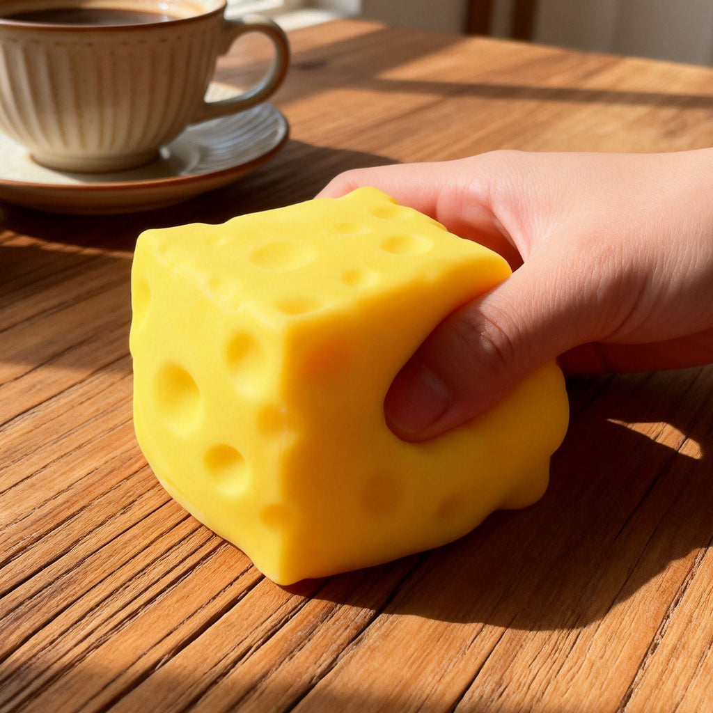 Cheese Squishy Stress Relief Toy