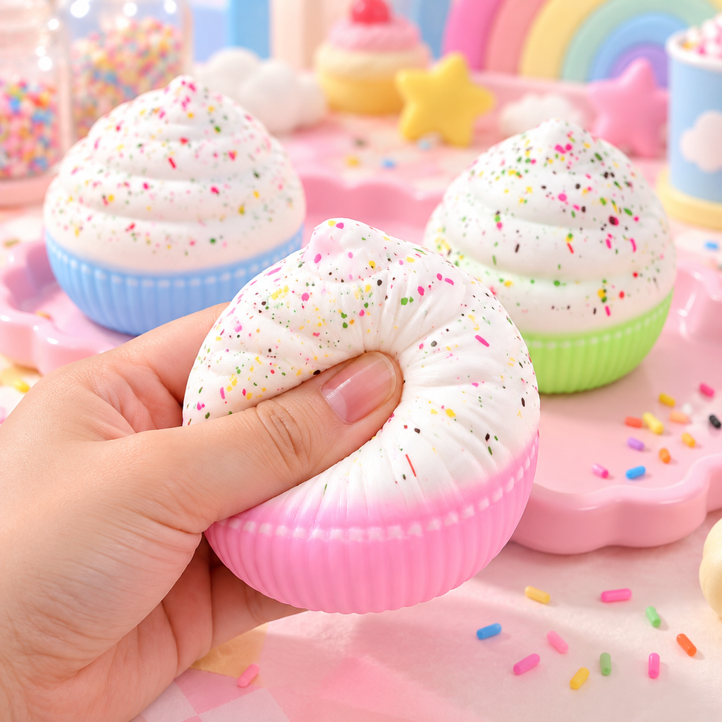 Cute Ice Cream Squishy Toy