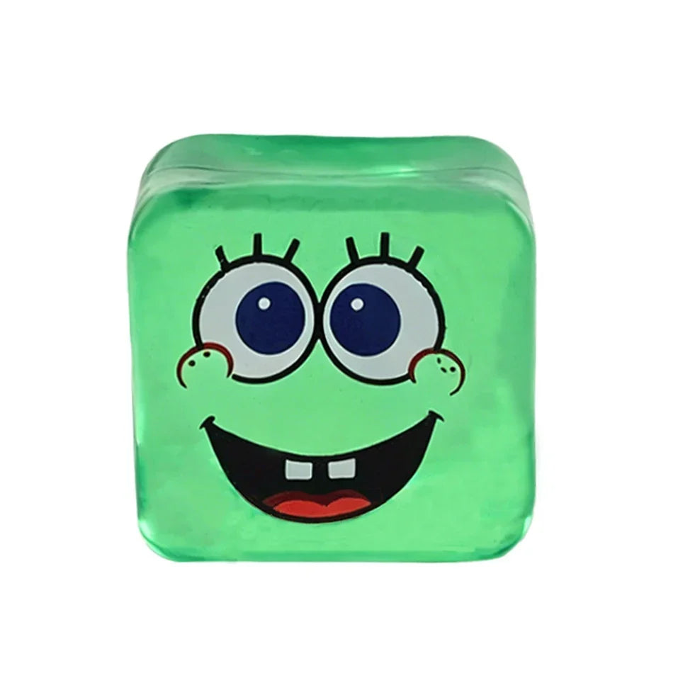 Cartoon Sponge Squishy Stress Relief Toy