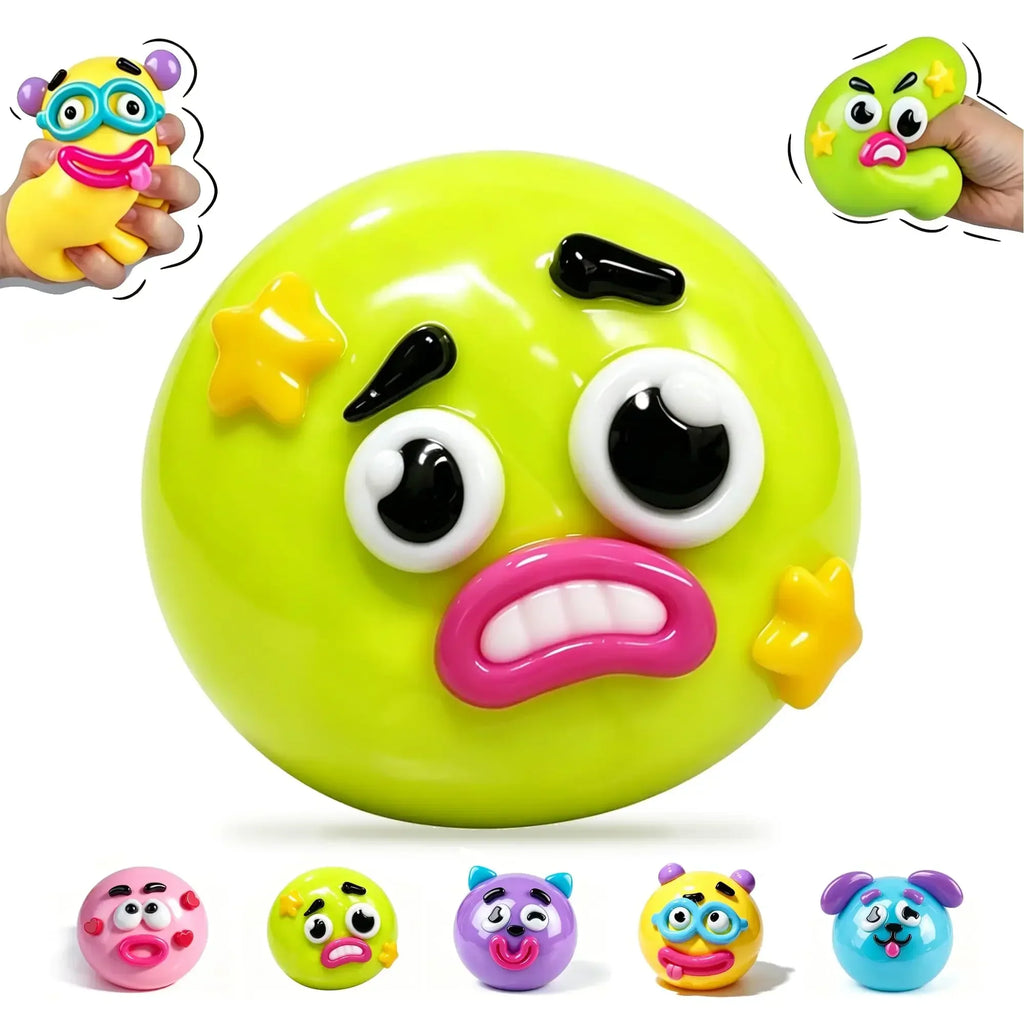 Smusher Face - Sensory Squishy Toy