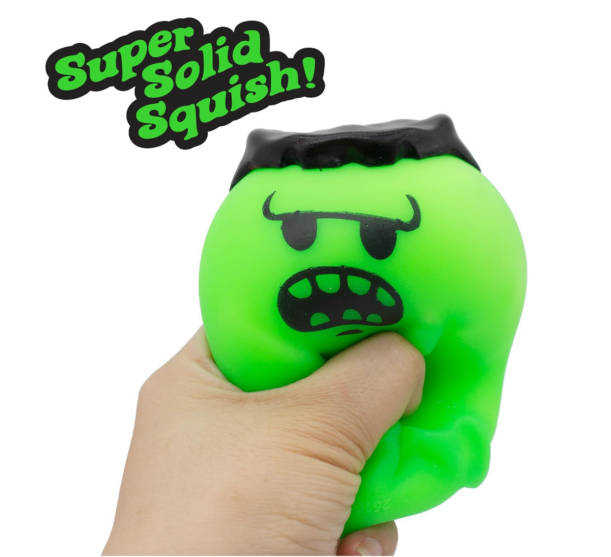 NeeDoh Glow in the Dark Glowwy Ghost Squishy – 3.5" Halloween Stress Ball Fidget Toy