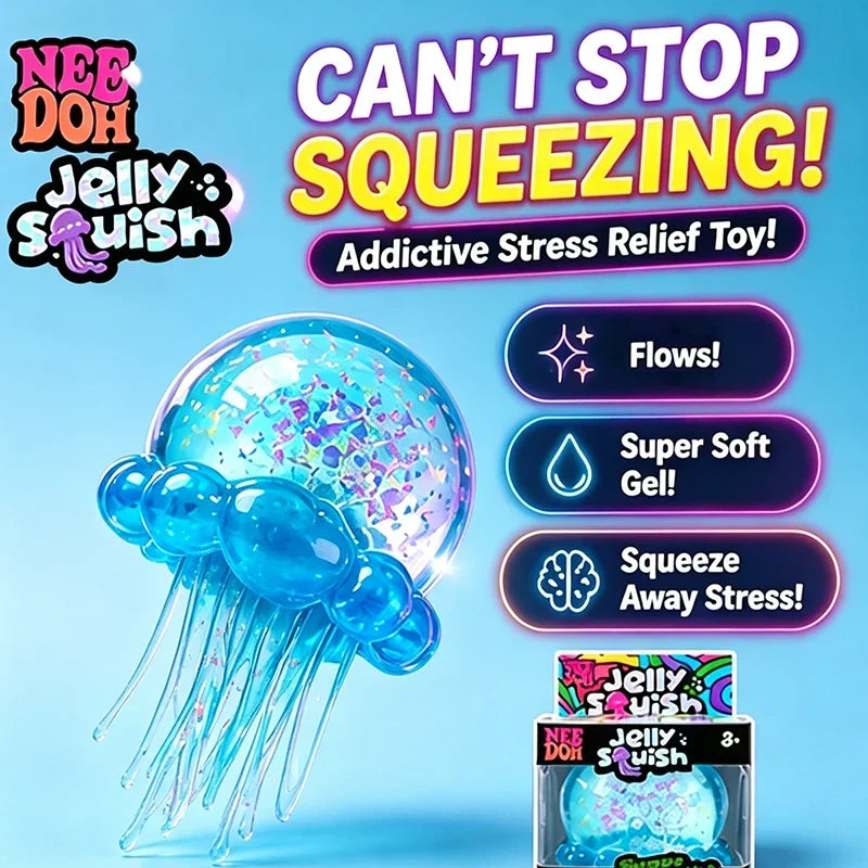Jellyfish Squishy Sensory Stress Relief Toy