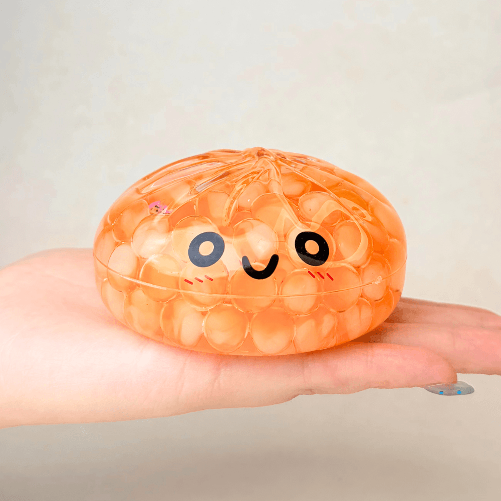 Mystery Color Dumpling Toy - Acrylic Hard Shell, Non-Squeezabl