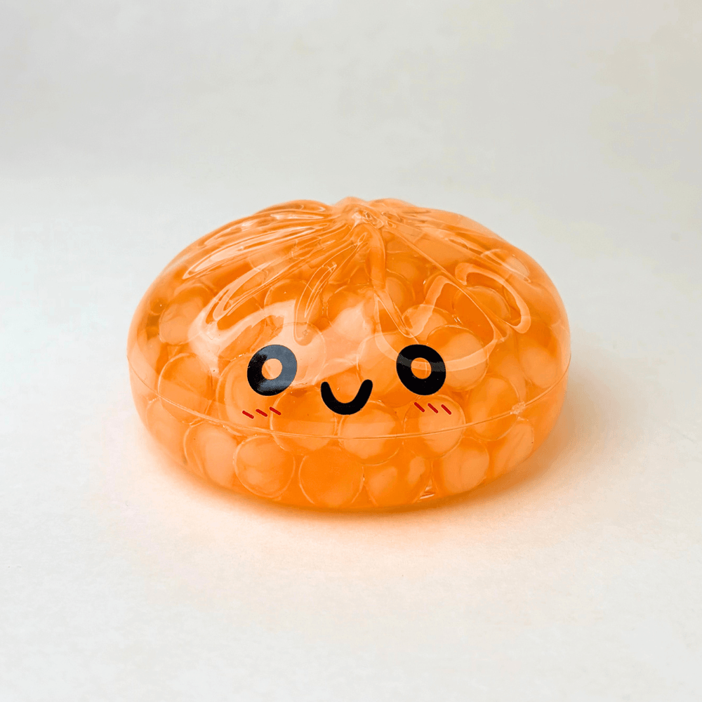Mystery Color Dumpling Toy - Acrylic Hard Shell, Non-Squeezabl