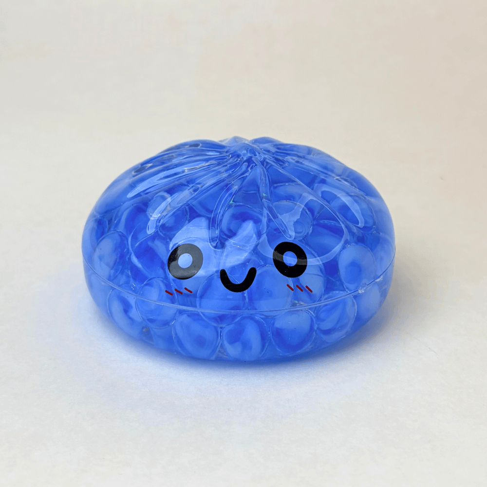 Mystery Color Dumpling Toy - Acrylic Hard Shell, Non-Squeezabl