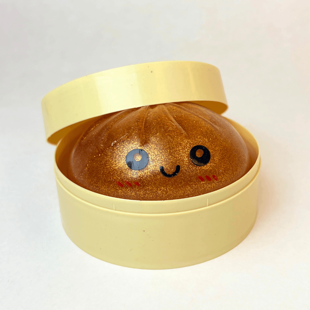 Glitter Gel-Filled Dumpling Squishy