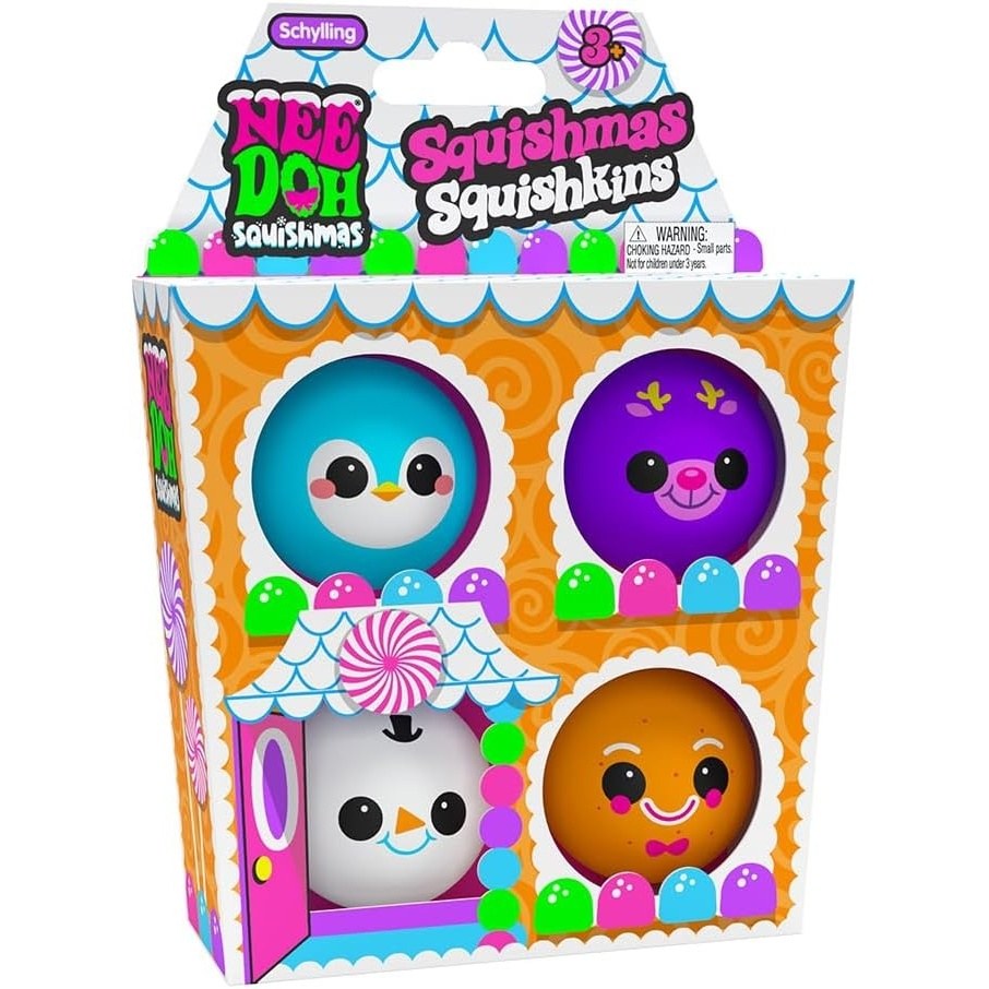 NeeDoh Squishmas Squishkins