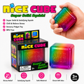 Rainbow Sensory Cube Toy